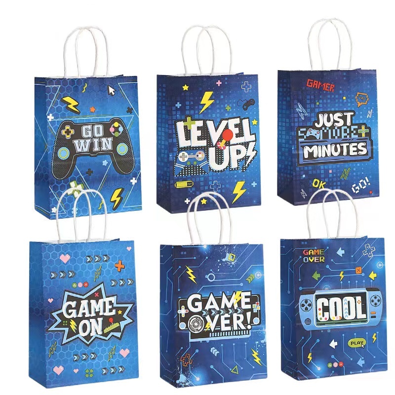 Party Games Night - 6/24 Stuks Video Game op Thema